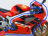 Honda VTR 1000 SP1 SP2 Verkleidung Fairing Presser & Kuhn BASTERWARE V256