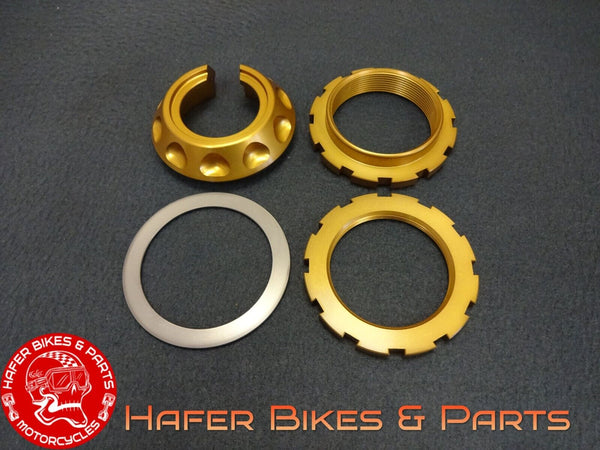 Ducati 998 996 916 748 S SP SPS R Set Mutter für Öhlins Federbein So824go/ti