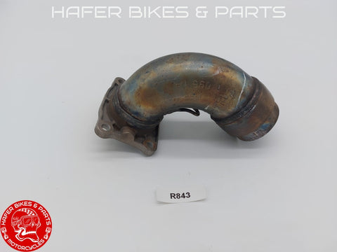 Ducati 998 Auslasskrümmer 16010951A vorderer Zylinder Krümmer Exhaust R843