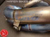 Ducati 848 1098 Akrapovic EVO Titan Auspuffanlage Auspuff Exhaust R916#
