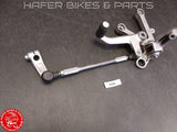 Honda VTR 1000 SC45 SP1 Fussrastenanlage links Rearset left V200