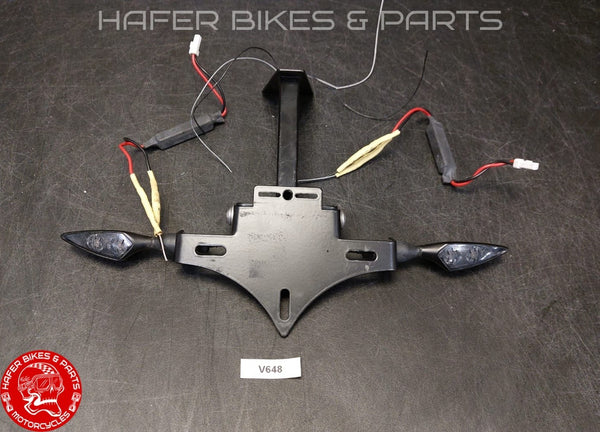 Ducati 1098 1198 848 Kennzeichenträger Kellermann Blinker Rhombus V648