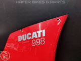 Original Ducati 998 748 Seitenverkleidung rechts Mitte Verkleidung Fairing V114