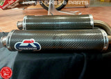 Ducati 998 996 916 748 Termignoni 45mm Carbon Endschalldämpfer Exhaust V815 #9
