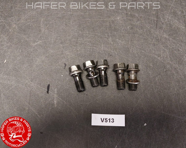 Honda VTR 1000 SP2 SP1 Schrauben Hohlschrauben für Bremsleitungen RC51 V513