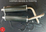 Ducati 998 996 916 748 Termignoni 45mm Carbon Endschalldämpfer Exhaust V815 #9