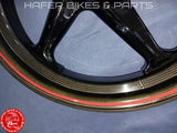 Ducati 998 996 916 748 Monster Dymag Magnesium Cabon Felgensatz Weehls V634 #8