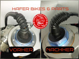 Kabelschutz Gummi für Ducati Panigale 1299 S Öhlins Gabel Fork Kabelbaum SH1