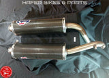 Ducati 998 996 916 748 Termignoni 45mm Carbon Endschalldämpfer Exhaust V815 #9