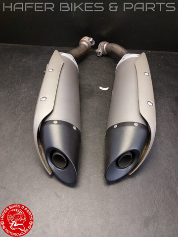 Yamaha YZF R1 RN12 Auspuff Paar Endschalldämpfer Exhaust V334