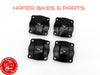 4x NEW Ducati Monster 659 797 Ventildeckel Motordeckel Valve Covers So0809sc4x