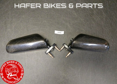 DUCATI PERFORMANCE Carbon Spiegel 916 996 998 748 S SP SPS R Mirror Fairing V668