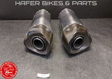 Ducati 848 1098 Akrapovic EVO Titan Auspuffanlage Auspuff Exhaust R916#