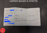Ducati 998 Rahmen Hauptrahmen 1.Hand mit Papieren Frame V814 #7