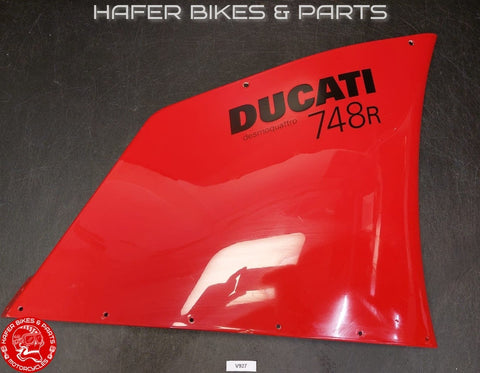 Ducati 748R 998 998S Seitenverkleidung Verkleidung rechts oben fairing V927