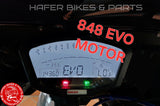 Ducati 848 EVO MOTOR erst 14.360km kompletter Motor Engine ####