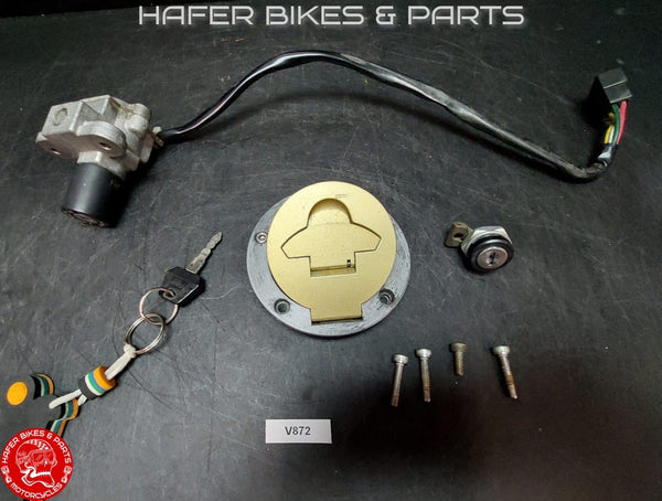 Original Ducati 998 996 916 748 Schlosssatz Zündschloß Tankschloß V872