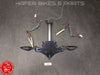 Ducati 1098 1198 848 Kennzeichenträger Kellermann Blinker Rhombus V648