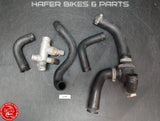 Ducati 748 916 996 Schlauch Schläuche Set für Wasserkühler V886