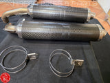 Ducati 916 996 998 748 Carbon Auspuff 45mm Endschalldämpfer Exhaust V602