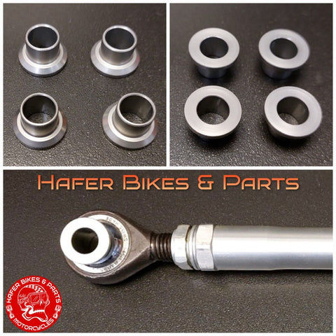 Ducati 998 996 916 748 MONSTER Hülsen für Schubstange Federbein Öhlins MU0151ti