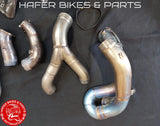 Ducati 848 1098 Akrapovic EVO Titan Auspuffanlage Auspuff Exhaust R916#