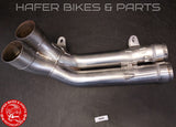 Ducati 916 996 SPS Interferenzrohr 50/50mm 57010301D Krümmer Exhaust R885