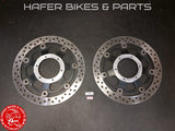 Original Honda VTR 1000 SP1 SP2 Bremsscheiben Paar vorne 4,5mm für Felge V405