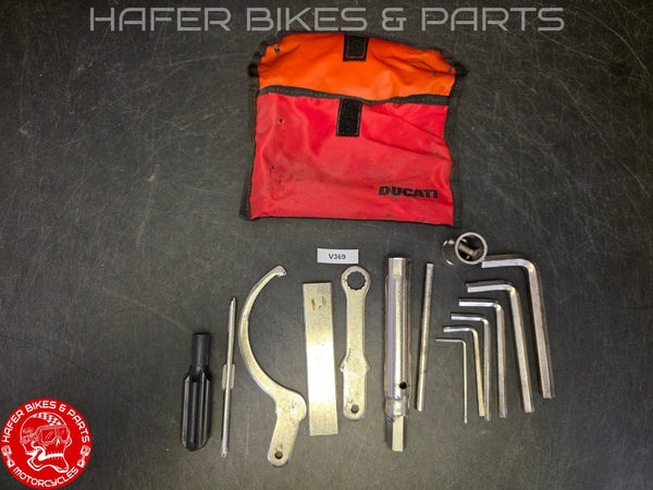 Ducati 916 996 998 748 SPS R Tasche Bordwerkzeug Werkzeug Monoposto Biposto V369