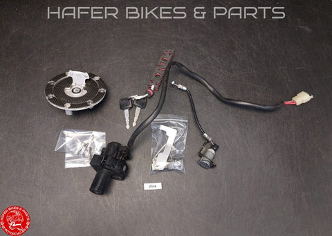 Honda VTR 1000 SC45 SP2 Schloßsatz Zündschloss Tankdeckel RVT 1000R RC51 V554