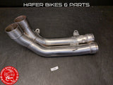 Ducati 916 SPS 996 SPS Krümmeranlage 50mm Rohre für Auspuff Exhaust V55 #2