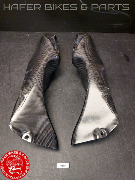 Ducati 748 916 996 998 Carbon Luftkanäle Paar Verkleidung Fairing V508