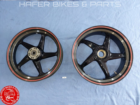 Ducati 998 996 916 748 Monster Dymag Magnesium Cabon Felgensatz Weehls V634 #8