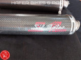 Ducati 916 996 998 748 SIL MOTOR Carbon Auspuff 45mm Endschalldämpfer V652