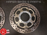 Original Honda VTR 1000 SP2 Bremsscheiben Paar vorne 5mm für Felge V574
