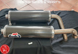 Ducati 998 996 916 748 R S SPS E-NR. Termignoni Carbon Auspuff 50mm Exhaust V719