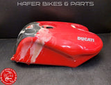 Ducati 748 916 996 998 Tank Benzintank Stahl Fuel Petrol Fairing V446