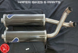 Ducati 998 996 916 748 R S SPS E-NR. Termignoni Carbon Auspuff 50mm Exhaust V719