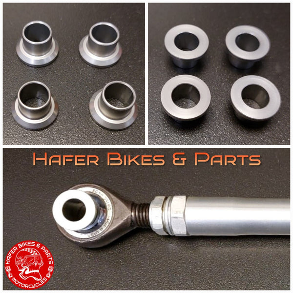 Ducati 998 996 916 748 MONSTER Hülsen für Schubstange Federbein Öhlins MU0151si