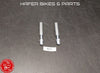 Honda VTR 1000 SC45 SP1 Abstandshalter Paar für Fussrastenanlage  R277