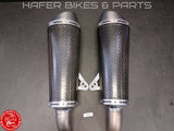 Ducati Monster 696 1100 Termignoni Carbon Endschalldämpfer Auspuff exhaust V618 