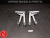 Honda VTR 1000 SC45 SP2 Soziusrasten Anlage Paar Fussrasten Rearset V473