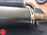 Ducati 916 996 998 748 SIL MOTOR Carbon Auspuff 45mm Endschalldämpfer V652