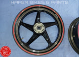 Ducati 998 996 916 748 Monster Dymag Magnesium Cabon Felgensatz Weehls V634 #8