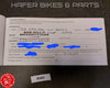 DUCATI 916 sps FOGGY Scheckheft Buch ZDMH100AAWB001723 Service Booklet R362