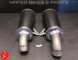 Ducati Monster 696 1100 Termignoni Carbon Endschalldämpfer Auspuff exhaust V618 