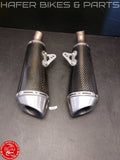 Ducati Monster 696 1100 Termignoni Carbon Endschalldämpfer Auspuff exhaust V618 
