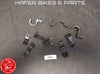 Honda VTR 1000 SP2 SC45 Halter Schutzblech vorne Schwinge Bremsleitungen V512