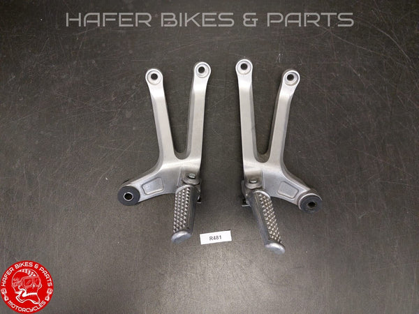 Honda VTR 1000 SP1 SP2 Soziusrasten Anlage Paar Fussrasten RVT RC51 Rearset R481