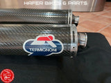 Ducati 998 996 916 748 R S SPS E-NR. Termignoni Carbon Auspuff 50mm Exhaust V719